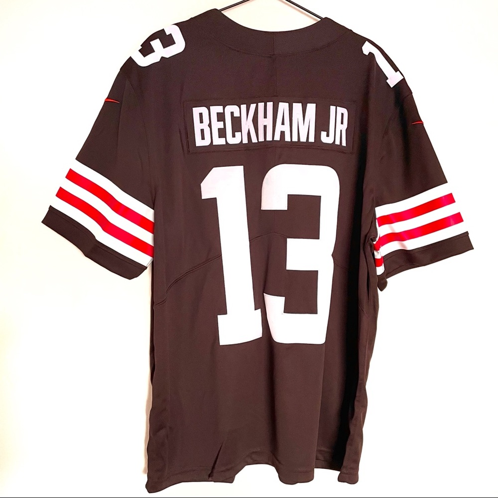 Nike Odell Beckham Jr Cleveland Browns Sewn Vapor Jersey Size XL 32NM-CLLH